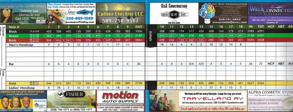 Course Info | Lewiston Golf and Country Club